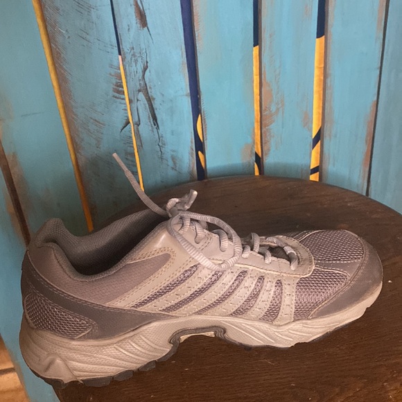 Columbia women’s Whitney Ridge low hiking boots size 8.5 gray blue Techlite - Picture 8 of 11